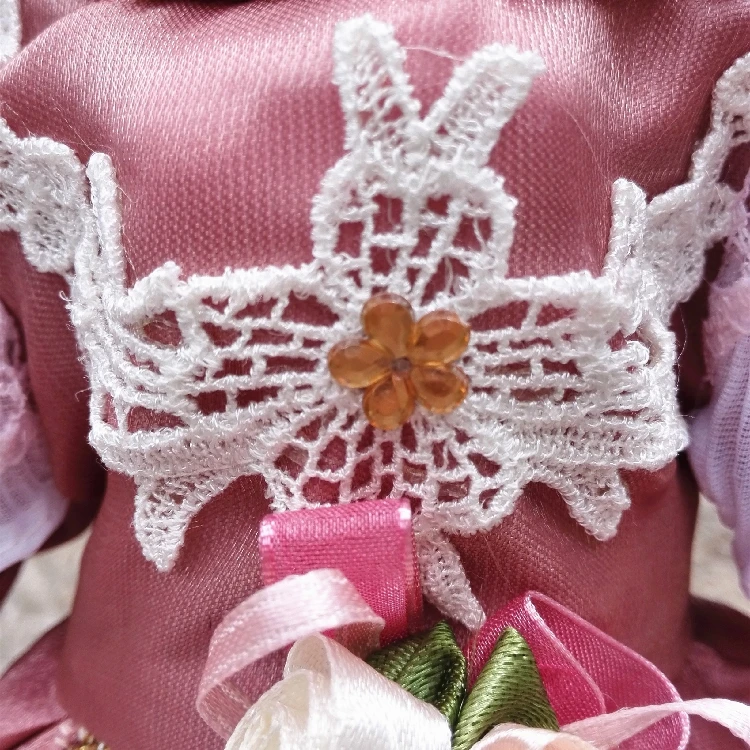 41 см Русский Фарфор Кукла Девочка 16 дюйм(ов) Реалистичные Керамика Детские