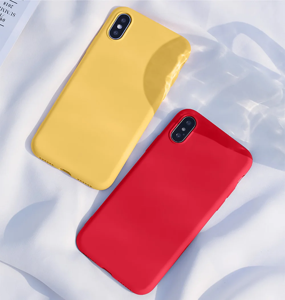 Силиконовый чехол для iPhone 7 8 Plus Xs Max Xr 11 Pro Max, Официальный чехол для iPhone X, для Apple iPhone 6 6s Plus