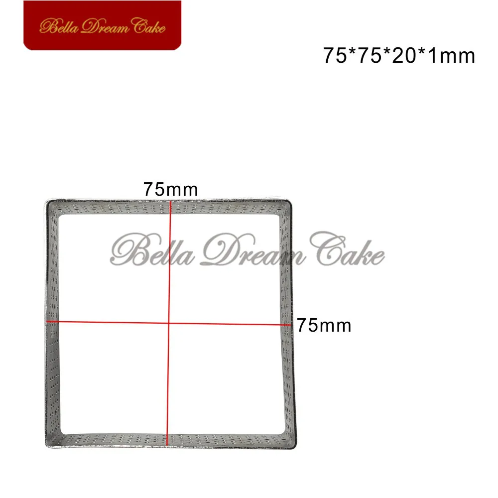 1 шт. ПЕРФОРИРОВАННОЕ кольцо для торта нержавеющая сталь | Дом и сад