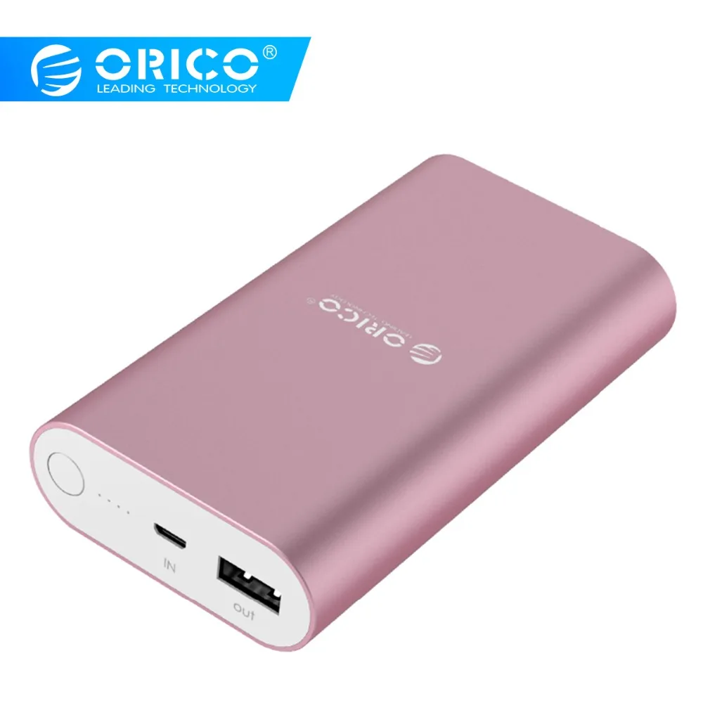 ORICO QS1 QC3.0 power Bank 10050mA LG18650 Высокая емкость Универсальное портативное быстрое