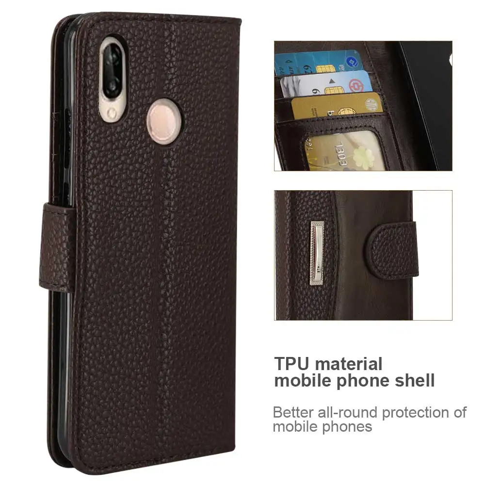 IDOOLS флип чехол для Xiaomi Redmi Note 5 Pro Полный Защитный Роскошные из кожи ПУ и ТПУ Стенд