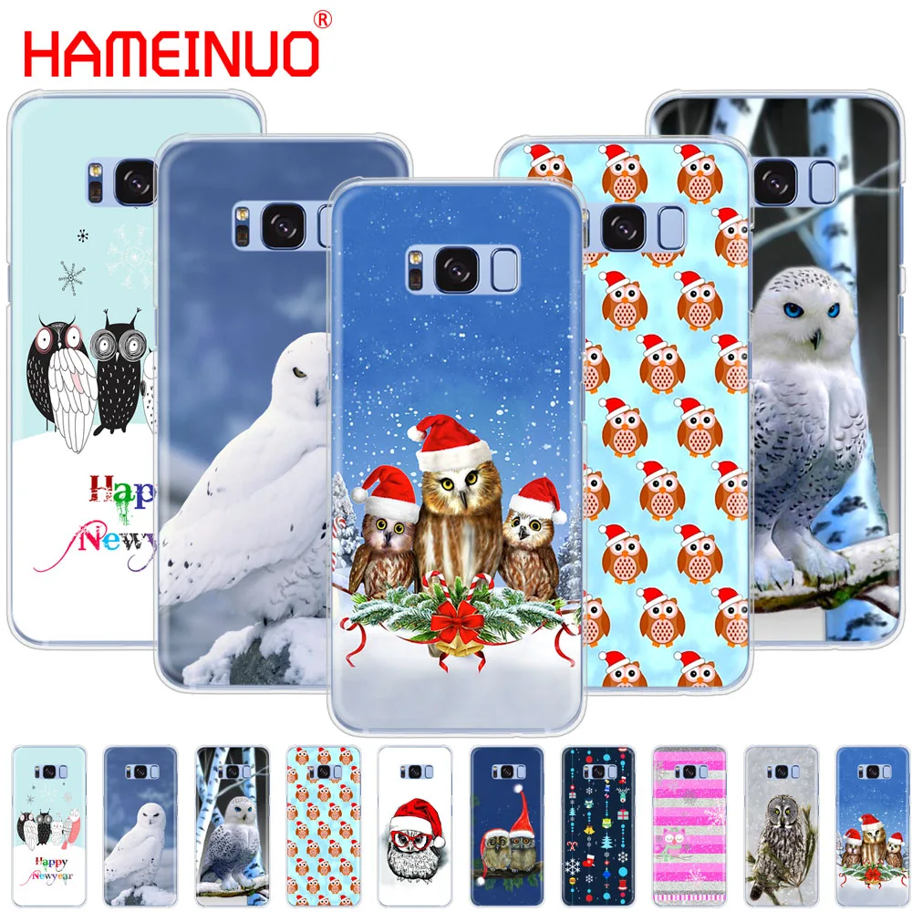 HAMEINUO милый Рождественский зимний новогодний чехол для сотового телефона Samsung Galaxy