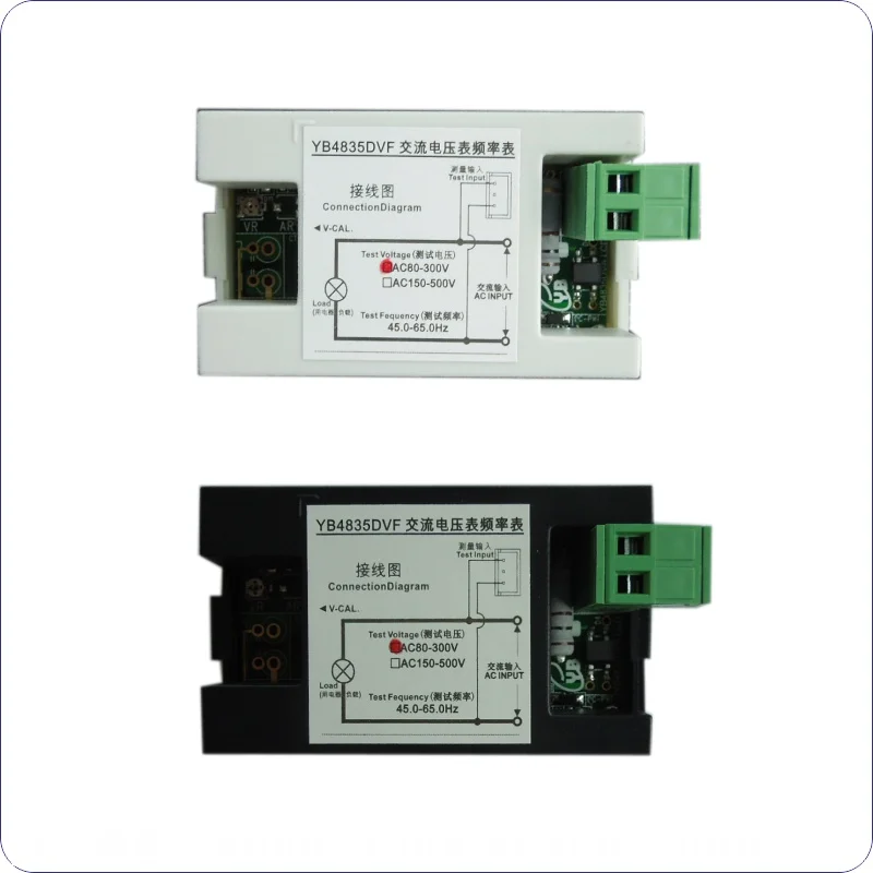 YB4835DVF AC 80 300V 45 65HZ счетчик частоты ЖК дисплей измеритель напряжения Цифровой