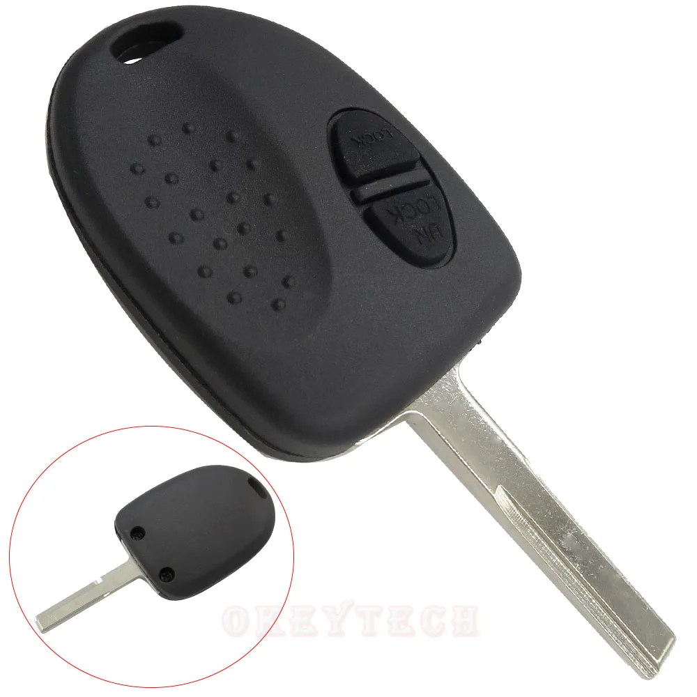 OkeyTech для Chevrolet Uncut Blade Fob чехол автомобильного ключа 2/3 кнопки пустая оболочка