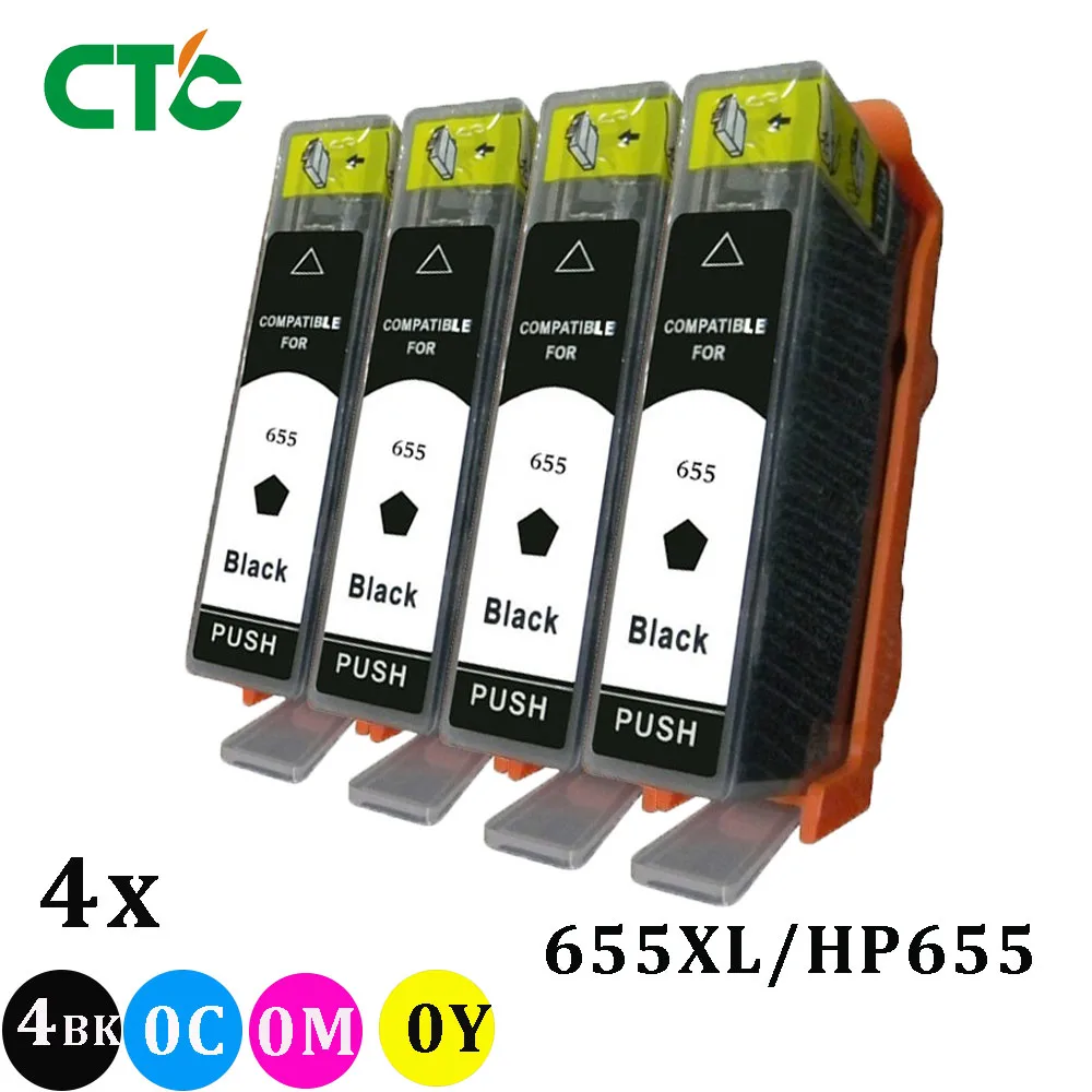 Чернильный Картридж для струйного принтера Deskjet 655 3525 4615 4625 5525 6520 6525 6100 6600 6700