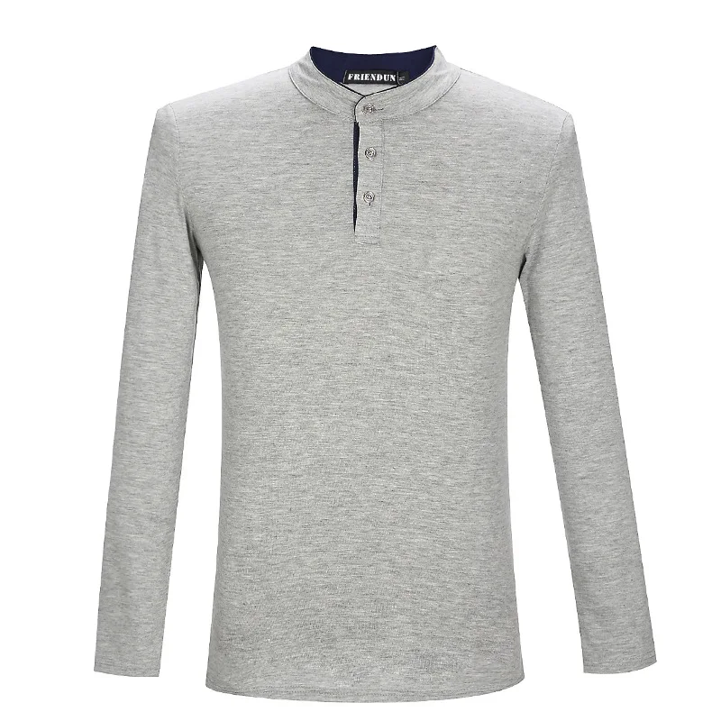 2016 Осень Повседневная Футболка Мужчины Мода Полосатый С Длинным Рукавом мужская