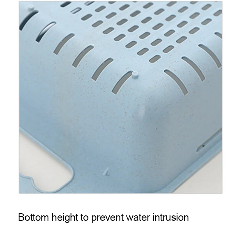 1 шт. Горячая Новинка складной над раковиной дуршлаг блюдо для фруктов и овощей