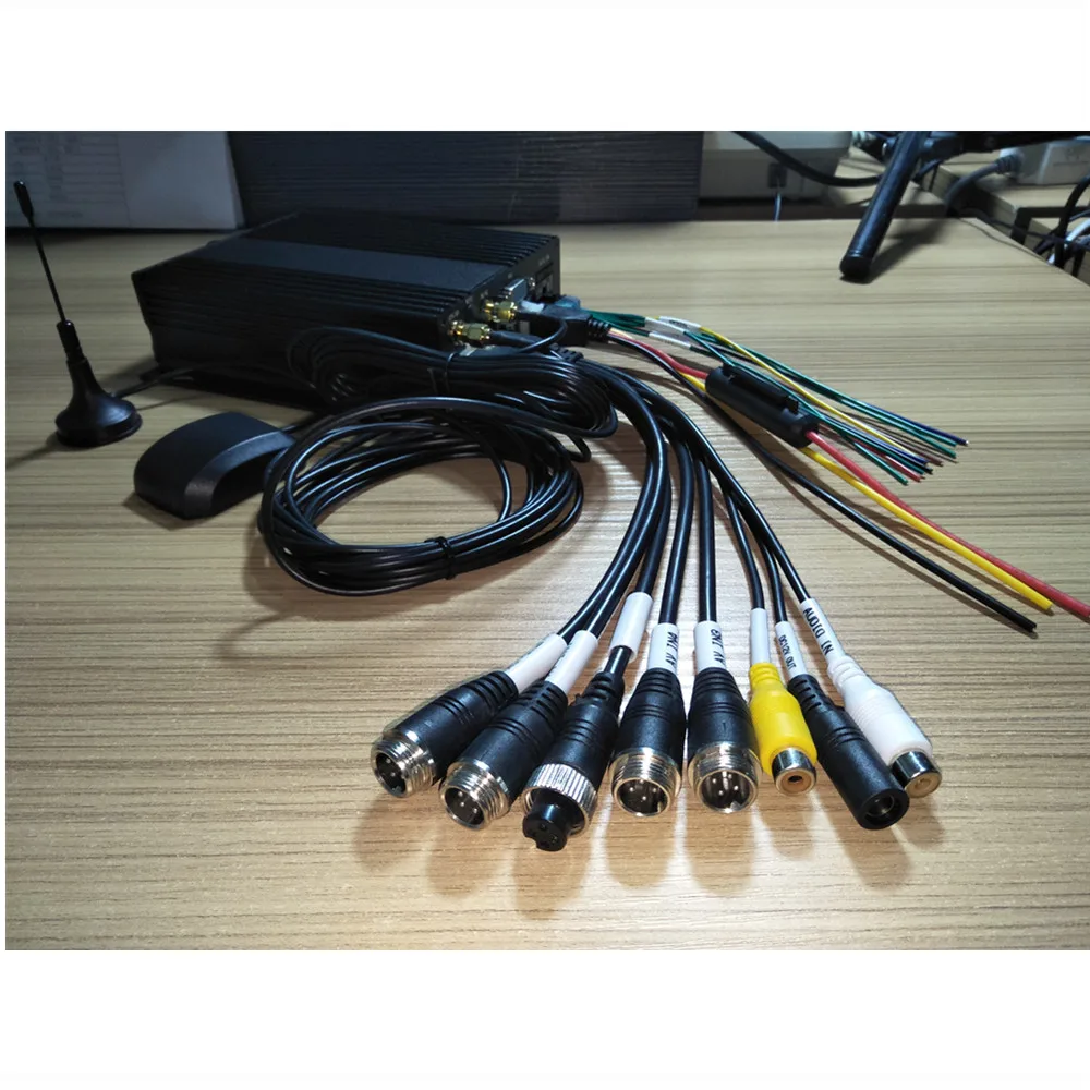 WIFI mdvr видеорегистратор GPS 4CH SD карта монитор хост air head интерфейсное устройство
