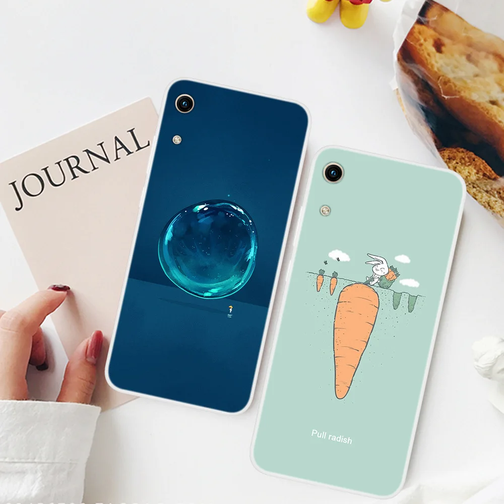 Модный чехол для телефона с милыми мультяшными животными Huawei Honor 8A рисунком