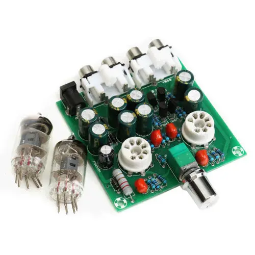 AC 12 V 6J1 клапан Предварительный усилитель плата трубного предусилителя наушников
