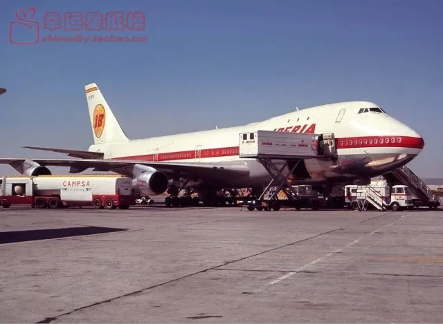 

DIY Handwork Of Transportation Aircraft Boeing 747100 Iberia 3D Paper Model