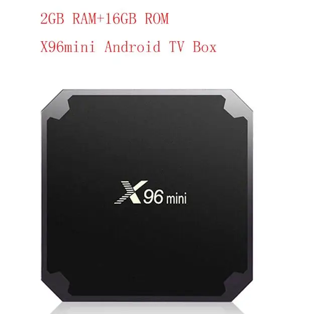 X96 Мини Android 7.1.2 ТВ-приставка 2 ГБ 16 ГБ 1 ГБ 8 ГБ четырехъядерный процессор Amlogic S905W Suppot H.265 UHD 4K 2,4 ГГц WiFi X96 мини-приставка - Цвет: 2GB RAM 16GB ROM