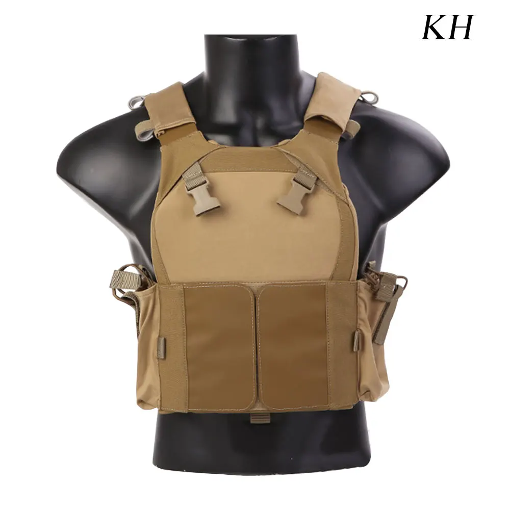 EMERSON тактический жилет охотничий пуленепробиваемый жилет Airsoft emersongear Plate Carrier Molle жилет боевой штурмовой жилет EM7353