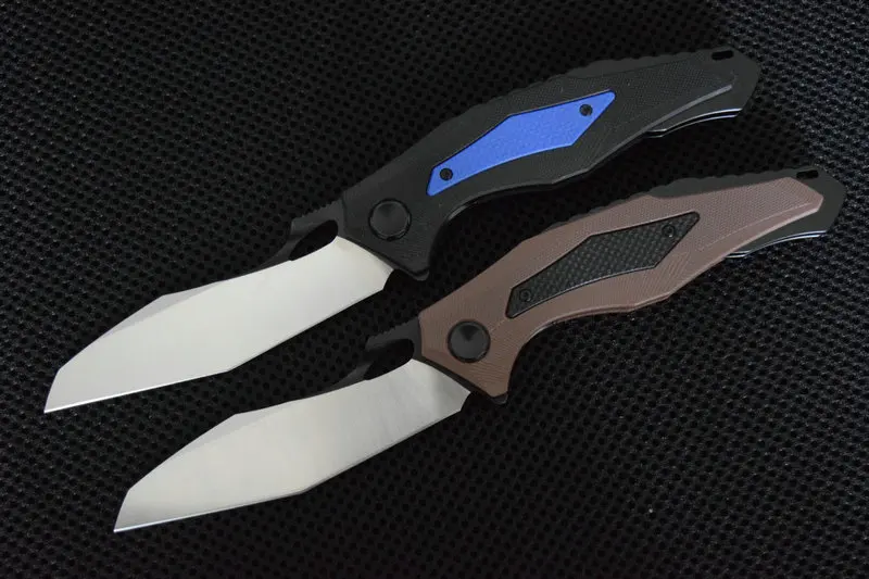 Тактический складной нож TRSKT ZT0427 карманный клинок лезвие 9cr18mov рукоятка из G10 для