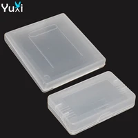 yuxi 1pc clear plastic game card case game cartridge cases boxes for nintendo gameboy gbc gbp gba