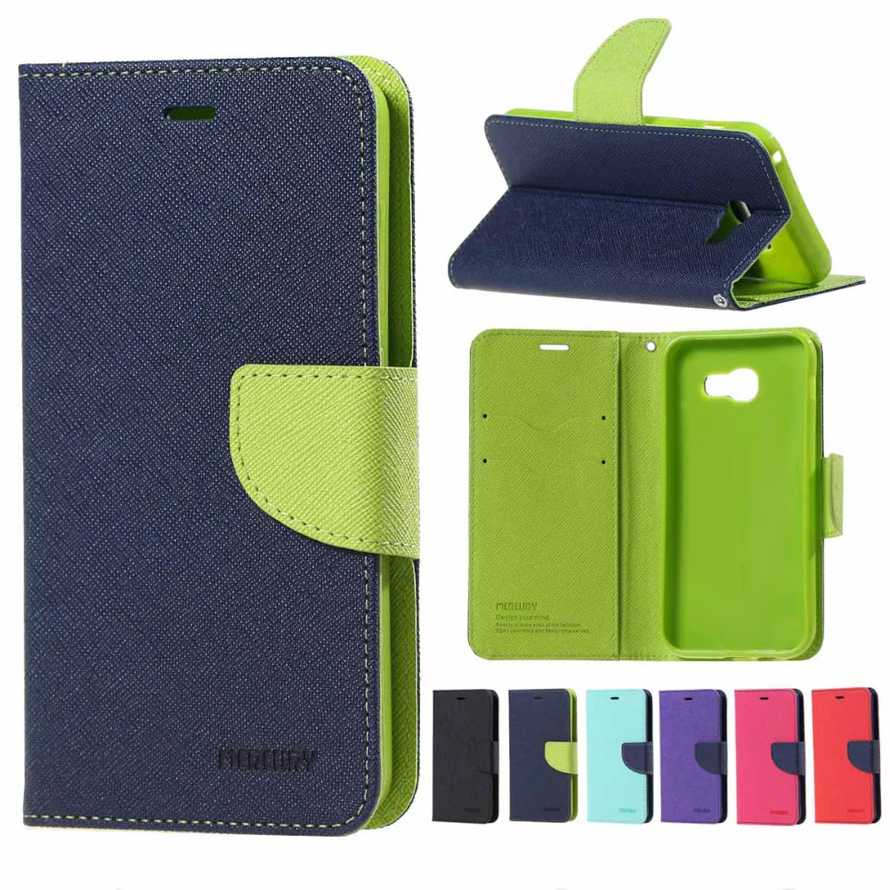 Необычные Дневник Кожаный Бумажник флип с Держателя карты Стенд Cover Case для Samsung