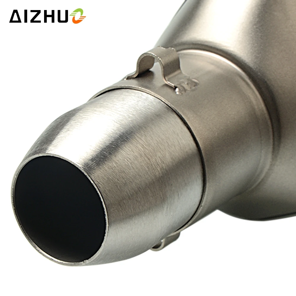 36 51 мм выхлопная Муфельная труба мотоцикла из нержавеющей стали для HONDA CB400 CB599 CB600