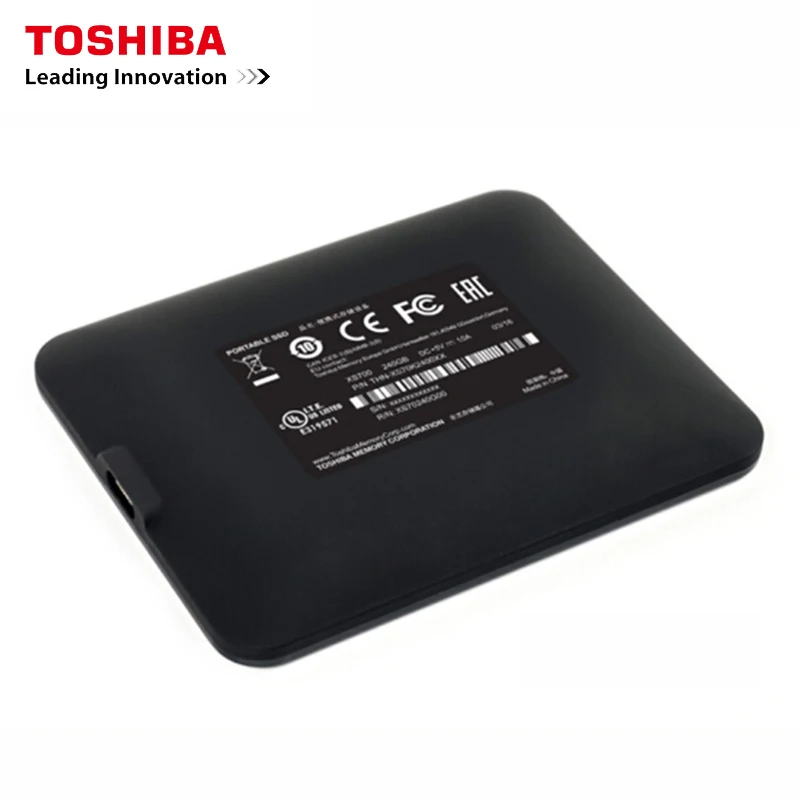 Toshiba XS700 Мобильный Внешний твердотельный накопитель портативный SSD 240 ГБ USB 3,1 высокоскоростной Тип C мобильный жесткий диск для компьютера