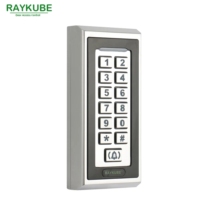 RAYKUBE Electric Magnetic Lock Access Control System Kit 180KG/280KG + Metal FRID Keypad Security Door | Безопасность и защита