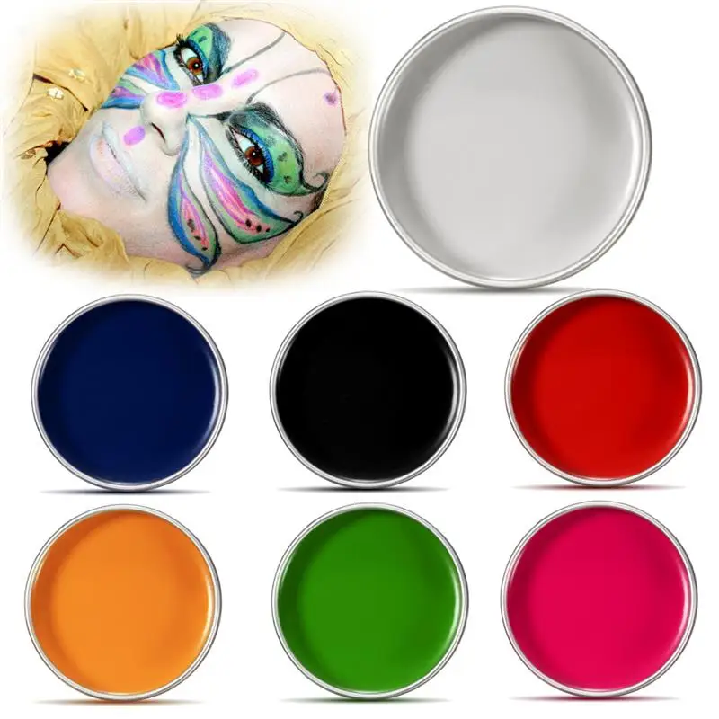 Масляные краски для лица и тела макияж искусство рисование пигмент вспышка