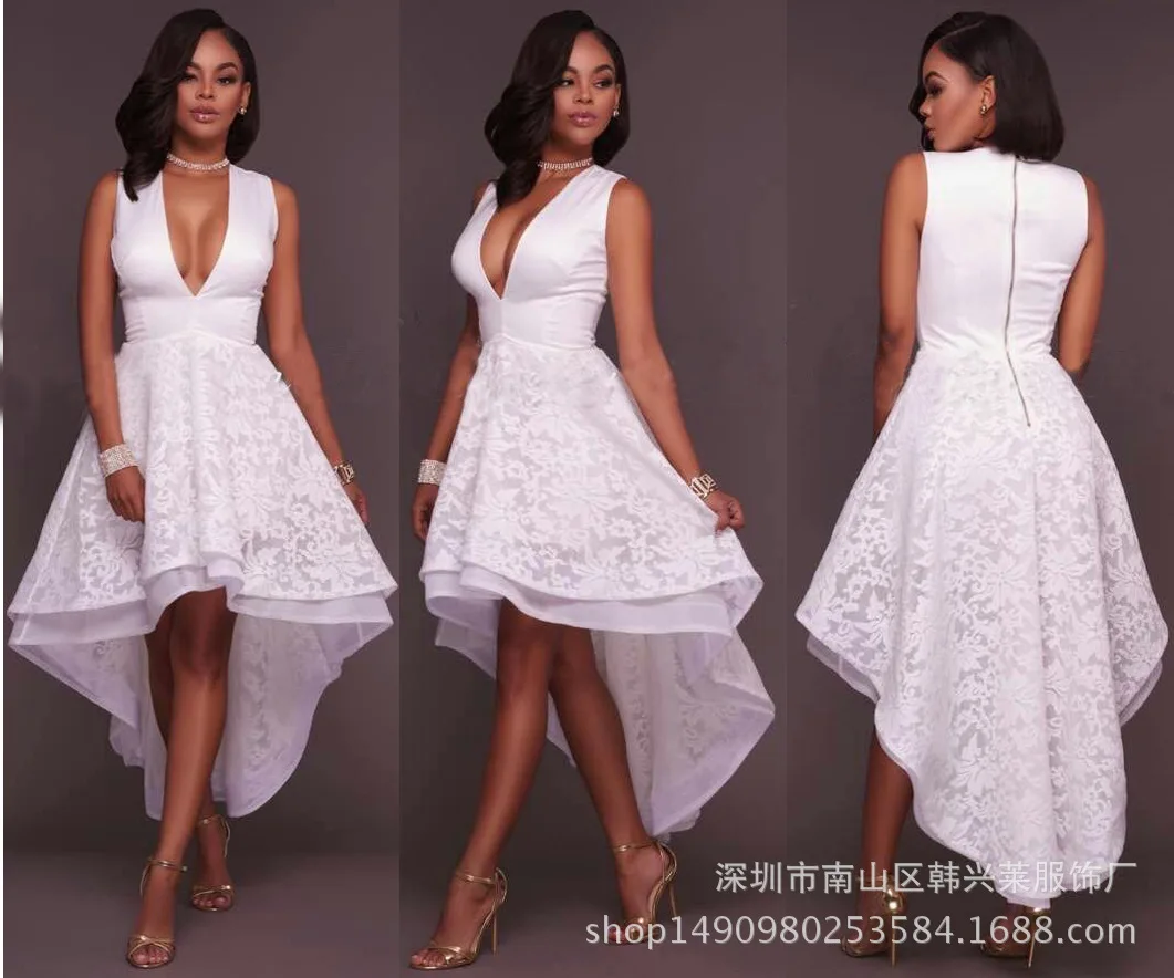 ADIBO Праздничное платье Для женщин Кружево vestidos de плюс sizelong летнее дешевая одежда