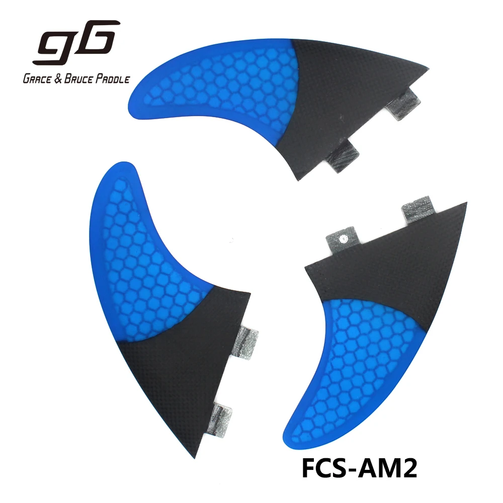 FCS AM2 Surfboard Fins Carbon Fiber Surf Boards | Спорт и развлечения