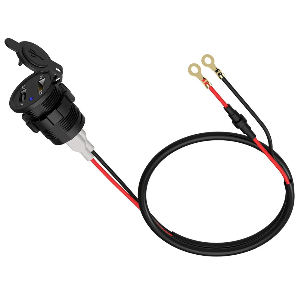 Автомобильное зарядное устройство CHELINK с Usb портом 5 В 4 2 А|usb charger socket|toyota socketcar dual
