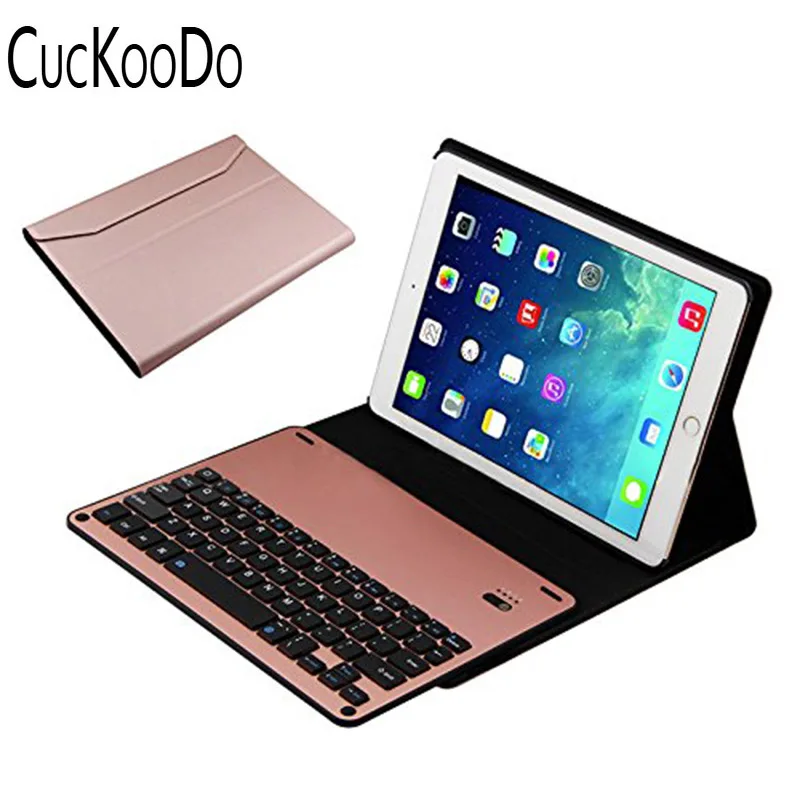 CucKooDo для iPad Pro 10 5 '' ультратонкий съемный чехол книжка с Bluetooth клавиатурой