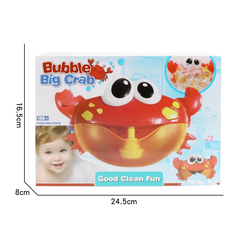 Bubles Wall Bubble Crabs детская игрушка для ванны забавная Ванна Maker бассейн купания