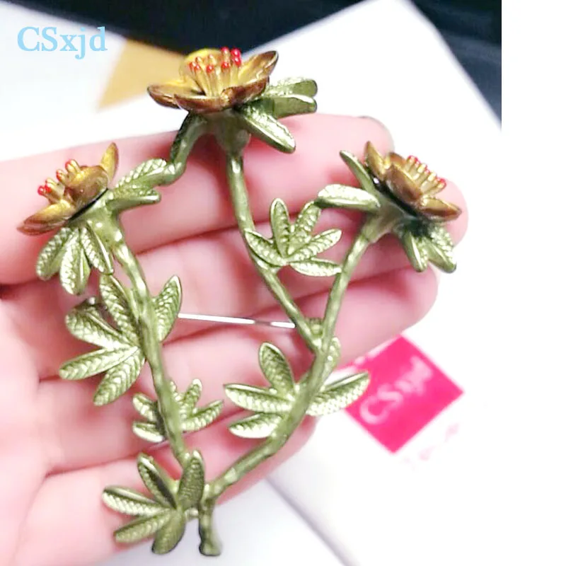 Женская винтажная красивая брошь CSxjd Tundra в виде Розы|pins for women|brooch pins womenbrooch |