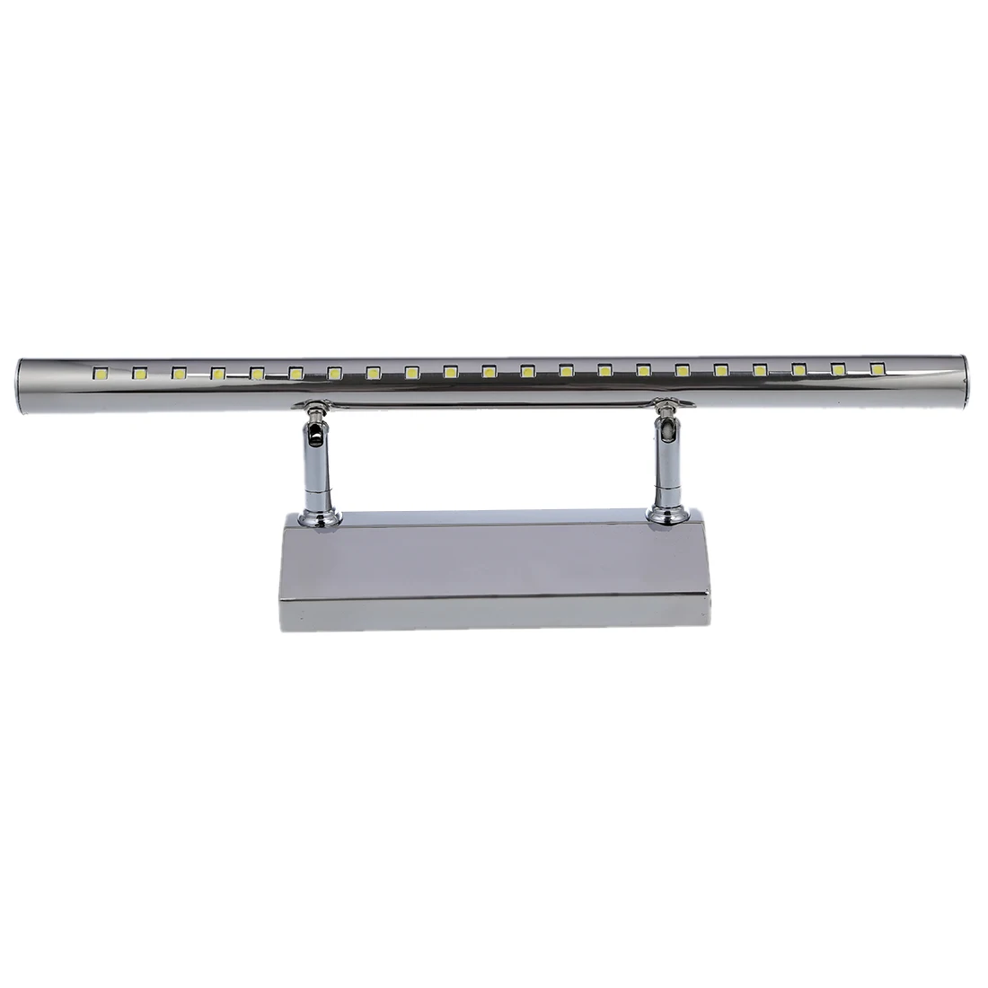 5W 21 светодиодный 5050 SMD стальной зеркальный светильник для ванной настенный (белый