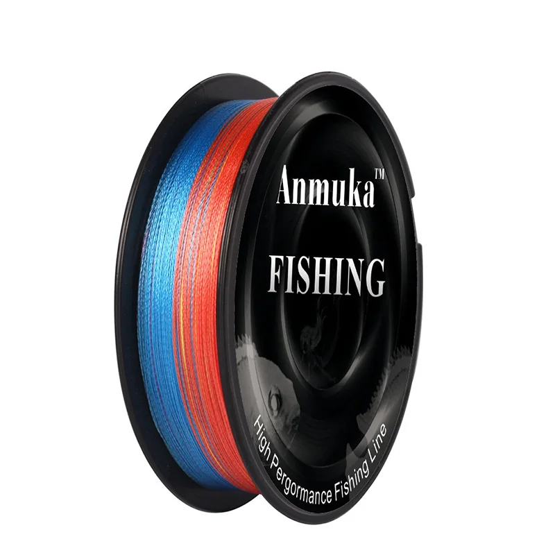 Плетеная леска из 100% полиэтилена 100 м 110 ярдов 4 стенда 8LB 10LB 20LB 60LB 80LB|fishing line|braided