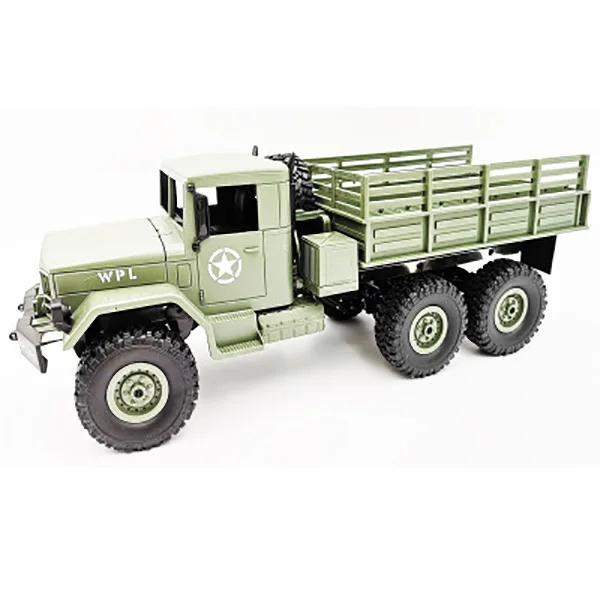 Набор для военных грузовиков, 1:16, Урал, р/у, грузовик, сделай сам, набор 2,4 г, 6WD, рок, гусеничный, командный, Коммуникационный набор, игрушка для мальчиков - Цвет: Зеленый