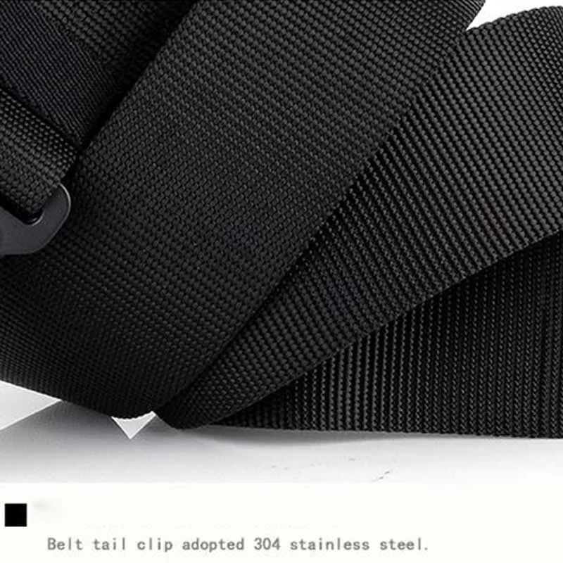 Нейлоновый тактический ремень для мужчин и женщин военный пояс с металлической