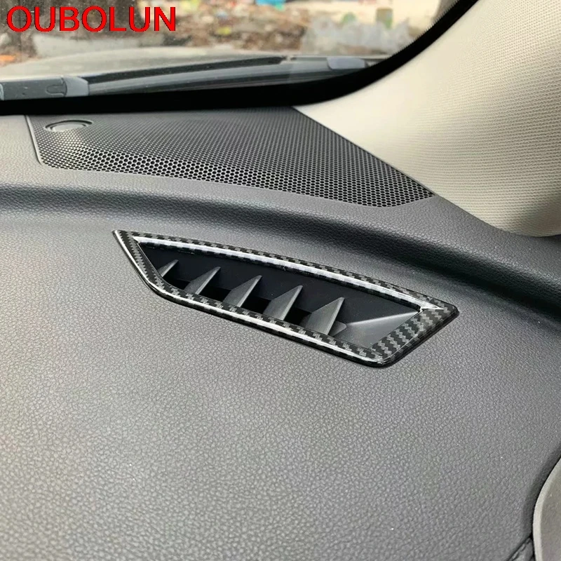 OUBOLUN для Subaru Forester SK 2018 2019 верхняя Передняя Верхняя Рамка вентиляционного