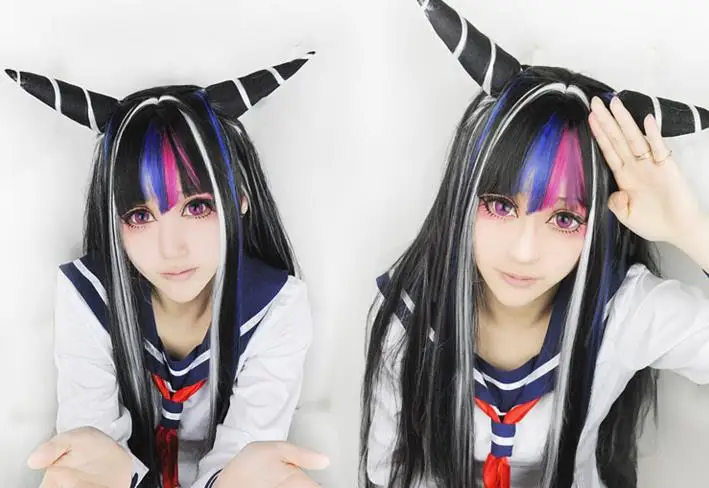 Бесплатная доставка комплект одежды для косплея Danganronpa: Trigger Happy Havoc Ibuki Mioda|cosplay