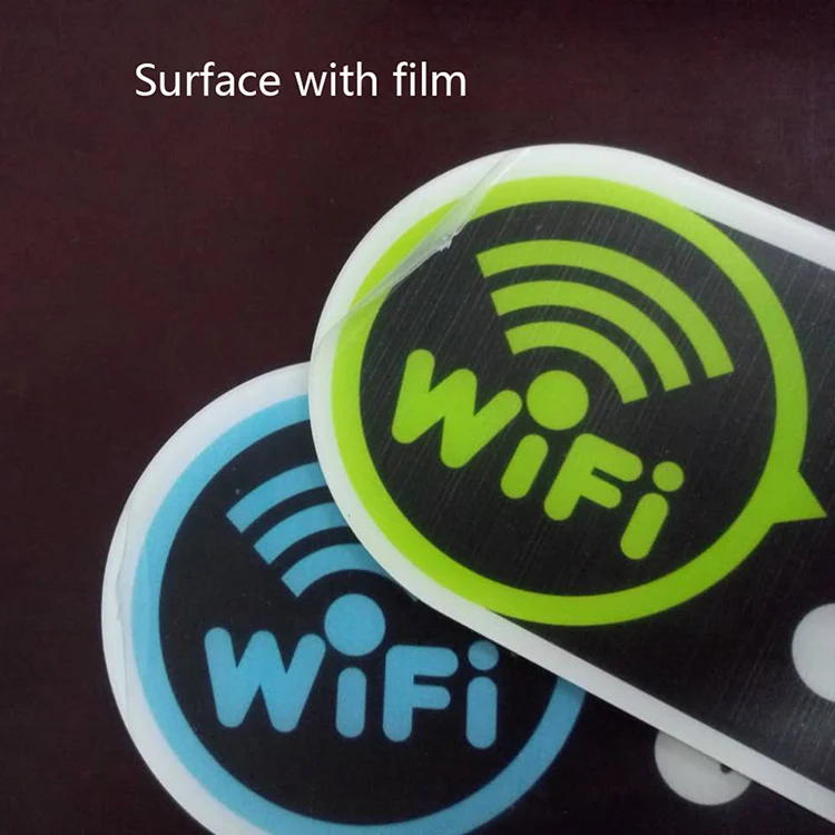 Aqumotic Wifi пароль меловая вывеска наклейка Wifi логотип 1 шт. Акриловая Wifi зона Наклейка номер счета пароль знак Декор