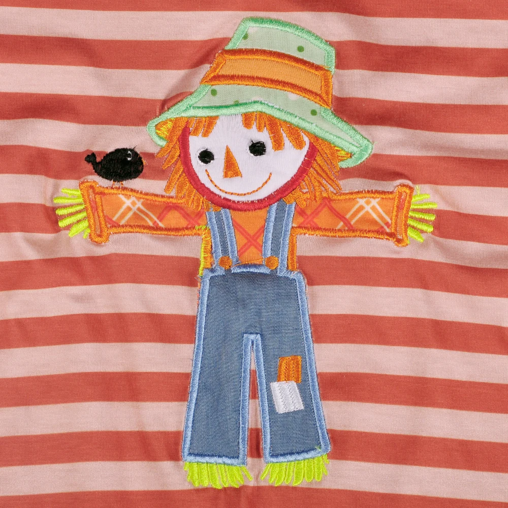 Лидер продаж Осенний Детский комбинезон с длинными рукавами и вышивкой бутик для