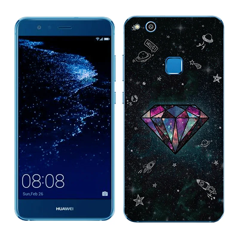 Чехол для Huawei P10 lite чехол с рисунком космонавта 5 2 дюйма Lite P10lite | Мобильные