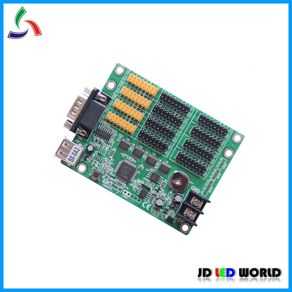 BX 5A3 usb и последовательные порты RS232 один двойной цветной СВЕТОДИОДНЫЙ экран