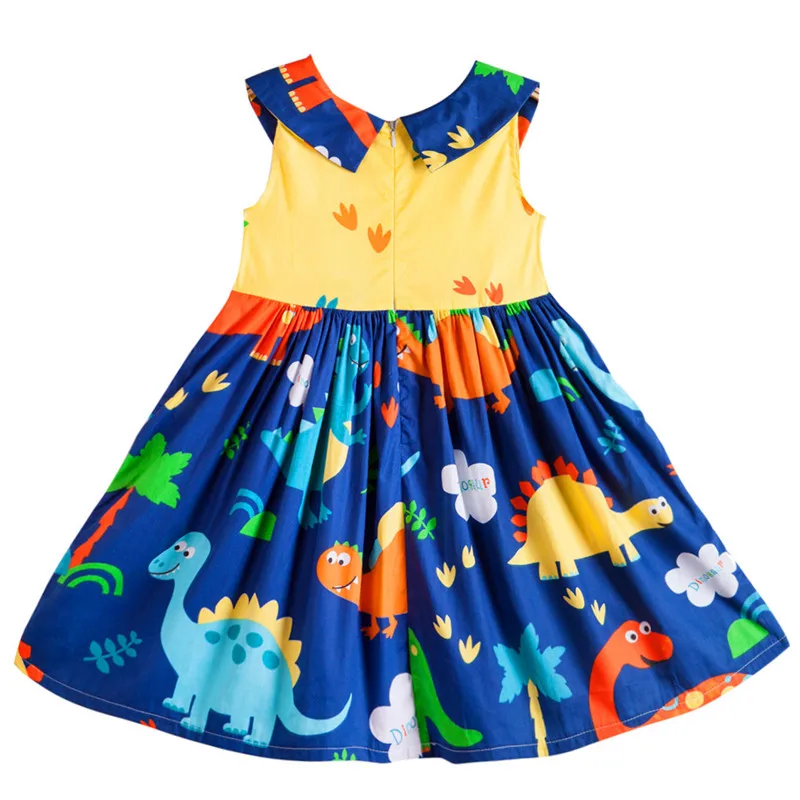 Корейская версия летнего платья для девочек платье без рукавов из чистого хлопка