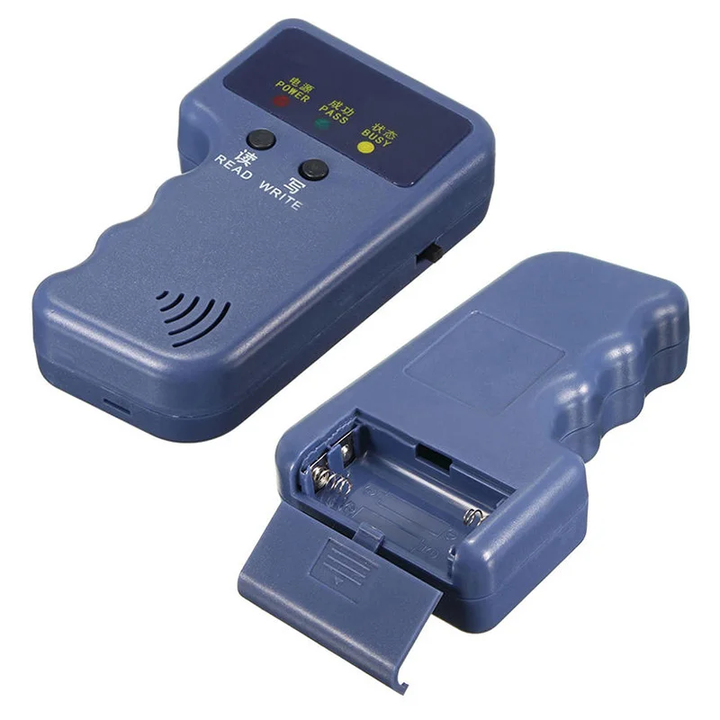 Handheld RFID ID Card Copier Reader Writer 6 Writable Tags Cards 125Khz Durable ABS QJY99 | Безопасность и защита
