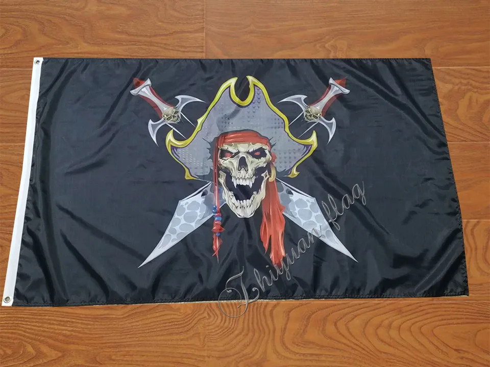 

2016 г., модный флаг пирата, баннер с черепом, веселое украшение для дома, фестиваль