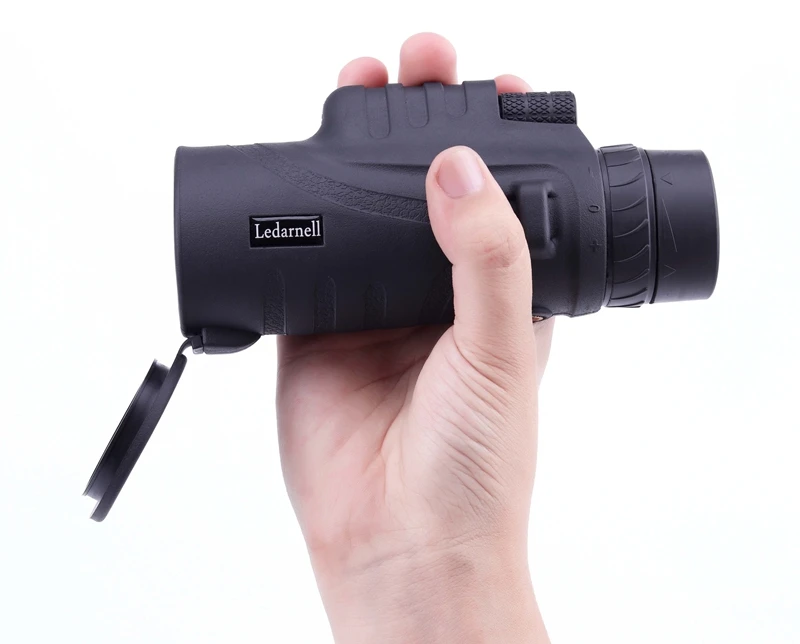 Monocular 10x42 high quality Telescope Waterproof Compact military power for hunting optics black | Инструменты