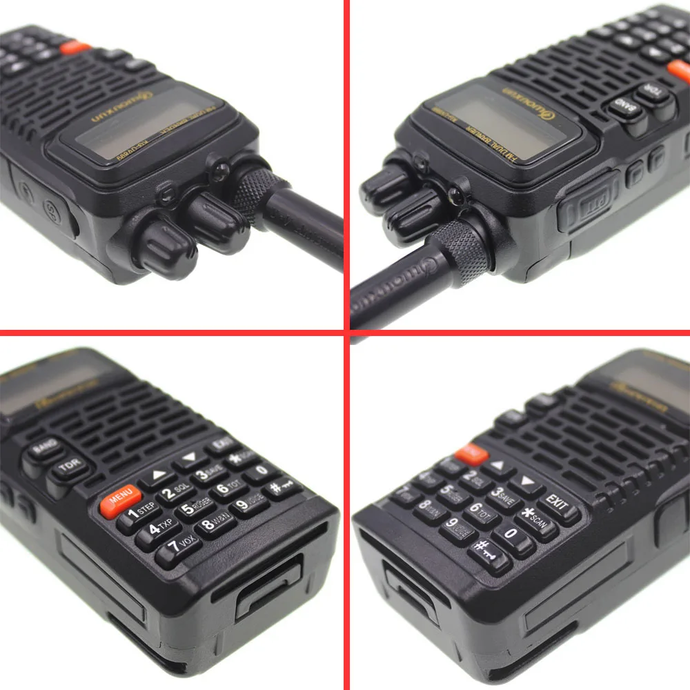 IP55 Водонепроницаемый Wouxun KG UV899 VHF и UHF двухдиапазонный УКВ: 5 Вт/UHF: 4 Вт рации 199CH