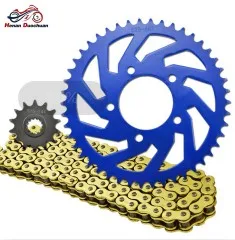 525HO Chain Sprocket 525 14T 46T синий 600CC цепь трансмиссии мотоцикла и Передняя Задняя звездочка Набор Для Бенелли 600 BN600 BJ600 BN BJ 600 - Цвет: 525HO Chain Sprocket
