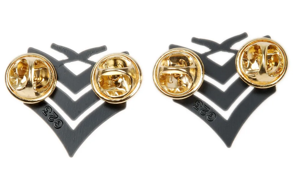 Военный магазин BLACK-World пара США Морская пехота USMC SERGEANT INSIGNIA металлический значок