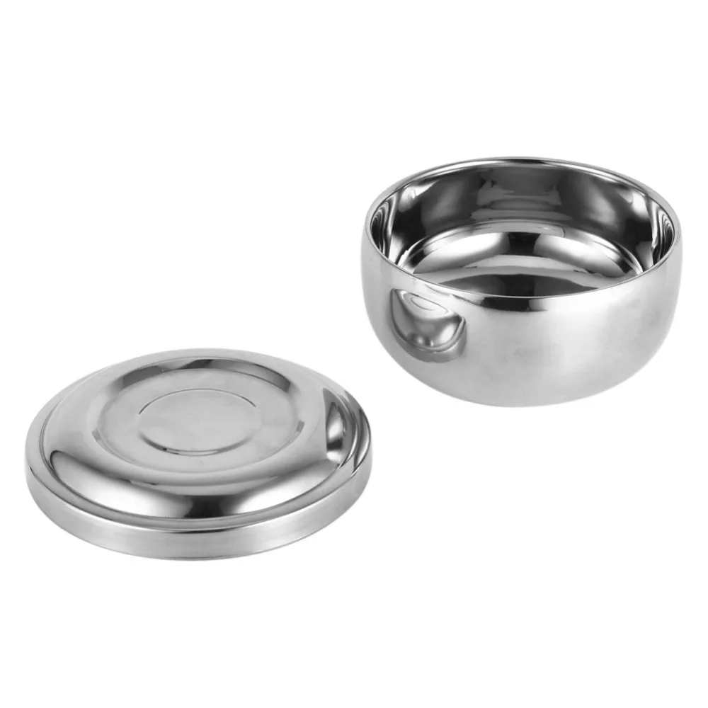 Бритвенная щетка из нержавеющей стали для мужчин|stainless steel shaving bowl|steel bowlshaving bowl |