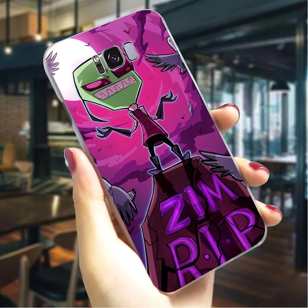 Пластик чехол для телефона для Galaxy A5 Захватчик Зим чехол для Galaxy S7 чехол s S6 край M10 M20 S8 S9 S10 плюс S10e Note 8, 9 - Цвет: K0582511