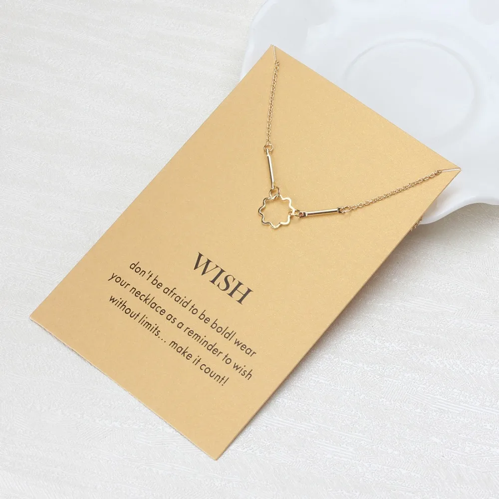 1pc Simple Wish Geometry Links Charms Telescopic Choker Collier Necklaces Pendants Women Statement Necklace Jewelry Gift | Украшения и